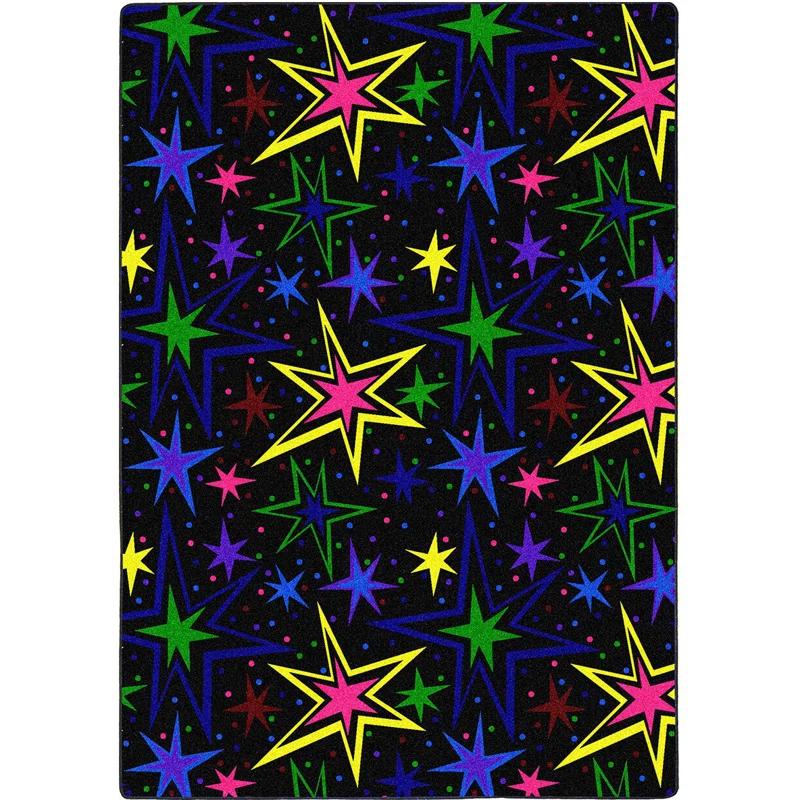 Joy Carpets Kapow Fluorescent Area Rug