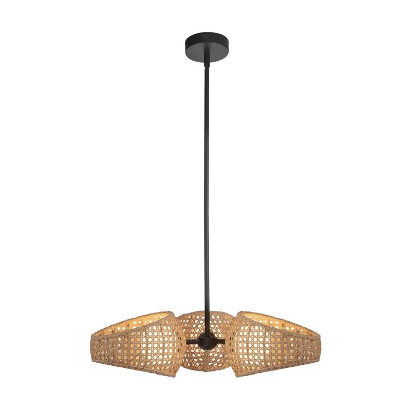 Kuzco Lighting Lanai 3 - Light Dimmable LED Shaded / Spider Chandelier