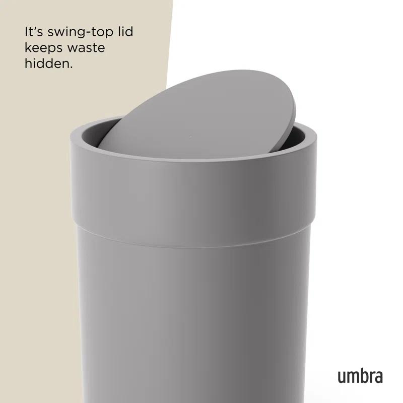 Touch Lidded Waste Can