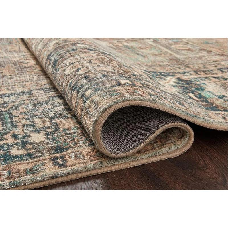 Loloi Margot Terracotta / Lagoon Area Rug feat. Cloudpile