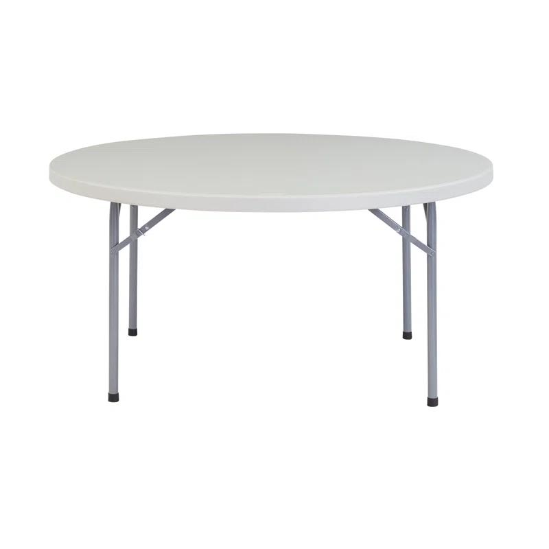 National Public Seating 60'' Circular Portable Banquet Table