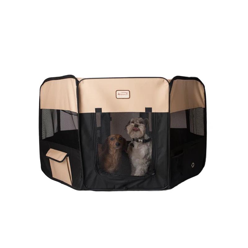 6 Panel Plastic Exercise Pen With Door