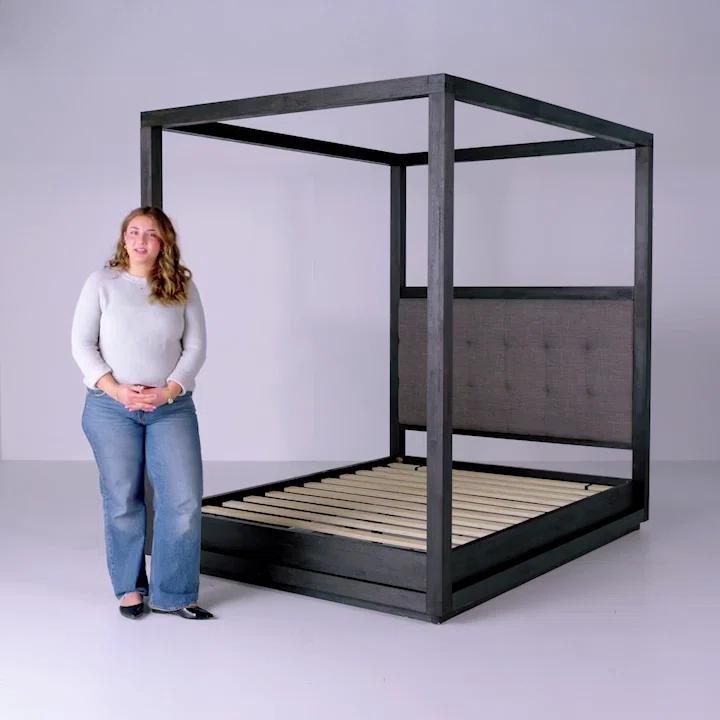 Brooks Solid Wood Canopy Bed