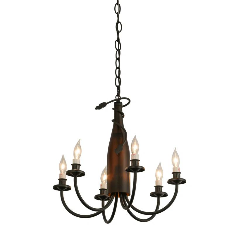 Meyda Lighting Tuscan Vineyard 6 - Light Classic / Traditional Chandelier