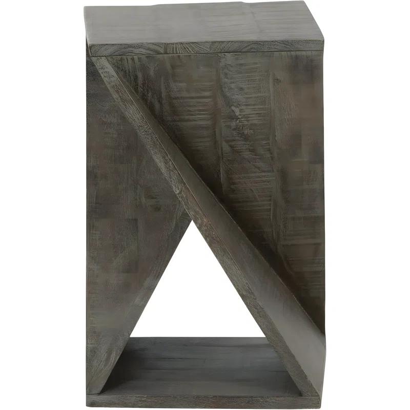 Millwood Pines Edu Solid Wood End Table