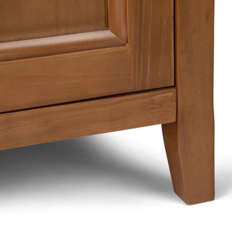 Simpli Home Amherst Solid Wood Accent Cabinet