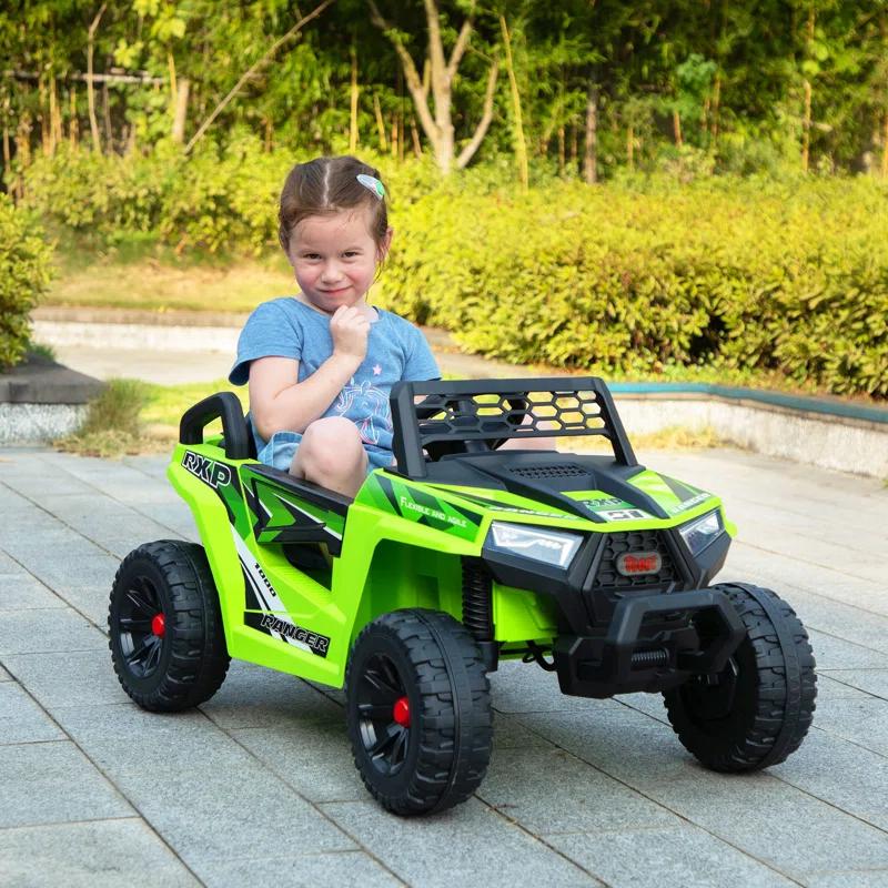 12V Kids Ride On UTV with LED Lights and Horn