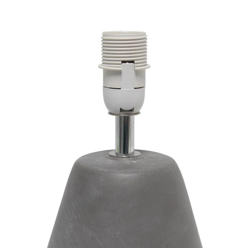 Union Rustic Amaresh Concrete Table Lamp