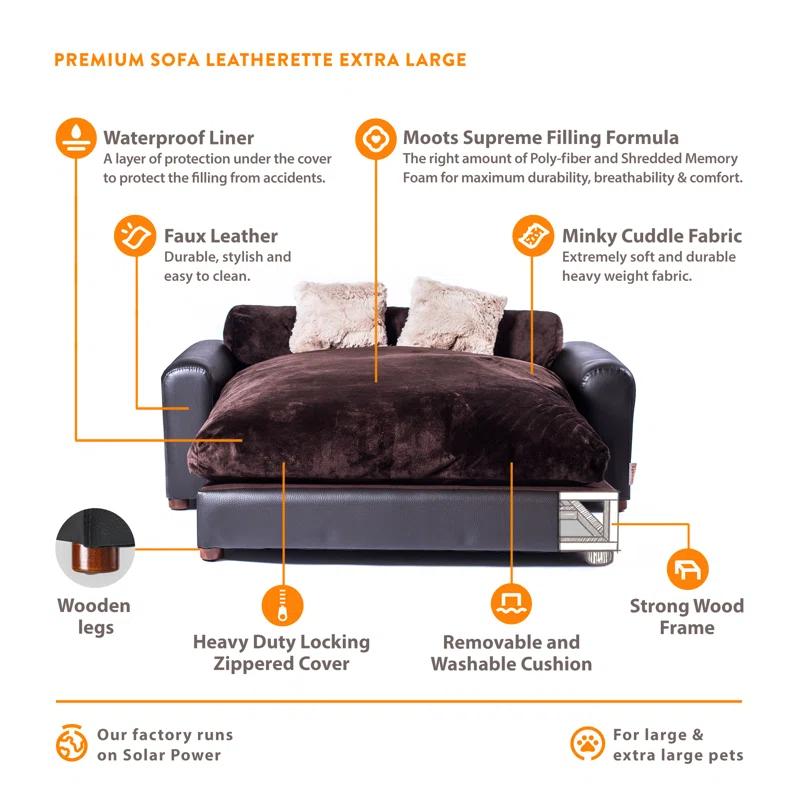 Tucker Murphy Pet™ Kayenta Premium Dog Sofa