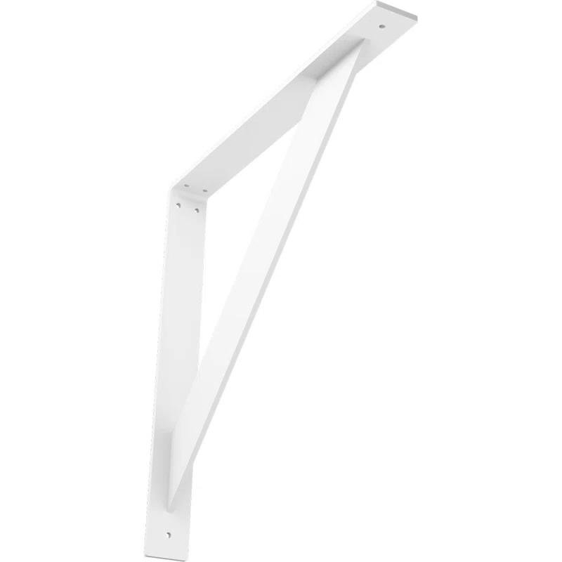 Ekena Millwork Traditional H 2'' W D Metal Bracket / Corbel