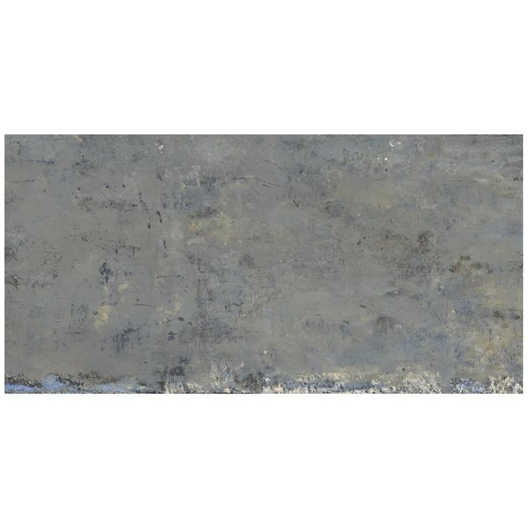 Bond Tile Mantis 11.81 in. x 23.62 in. Matte Porcelain Concrete Look Floor and Wall Tile (13.55 Sq. Ft./Case)