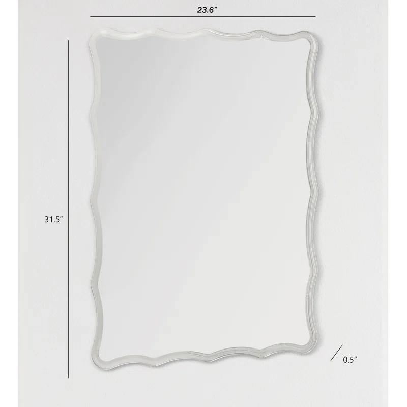 Willa Arlo™ Interiors Schulenburg Modern & Contemporary Frameless Accent Vanity Mirror