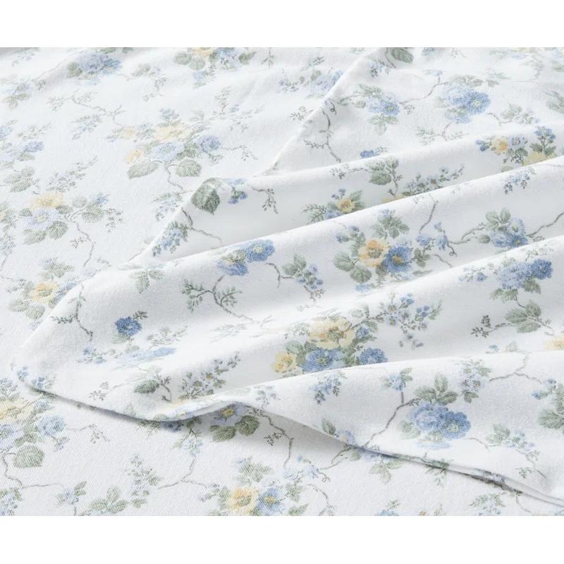 Laura Ashley Laura Ashley Cotton Flannel Cozy Sheet Sets