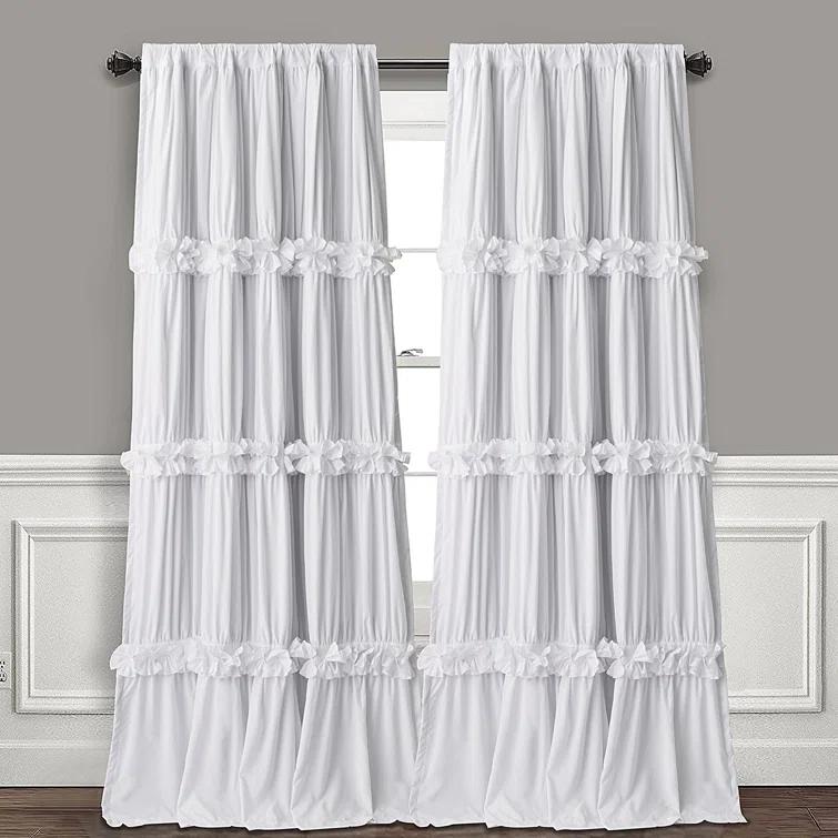 Homechoice International Group Polyester Room Darkening Curtain Pair