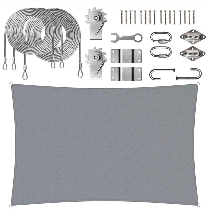 ColourTree 12' x 7' Rectangle Shade Sail