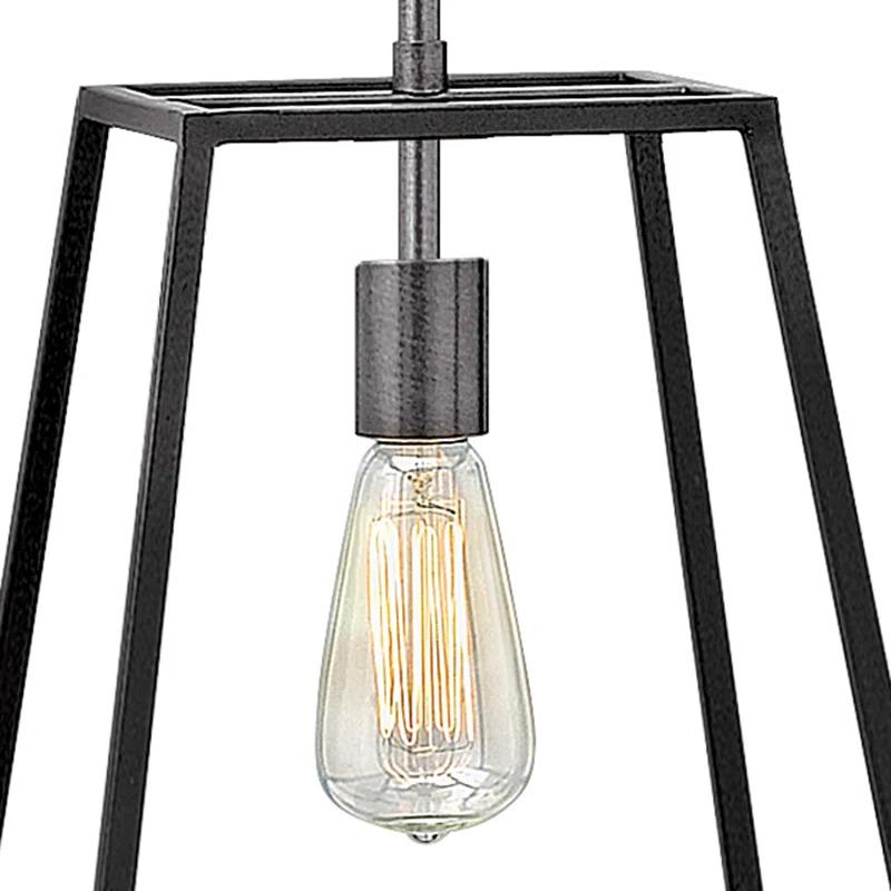 Hinkley Burley Oak One-Light Stem Hung Minimalist Pendant