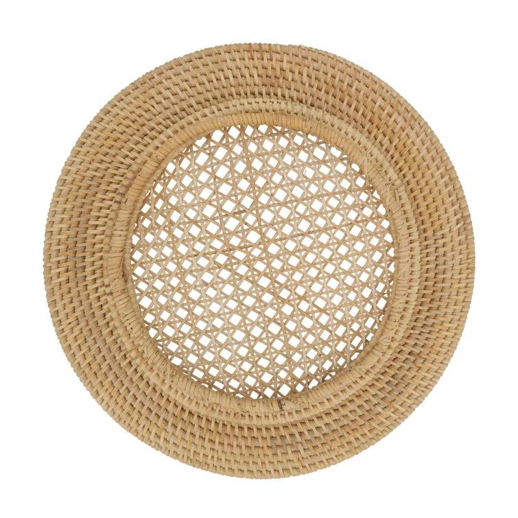 Saro Sousplat Collection Jute Charger (Set of 4)