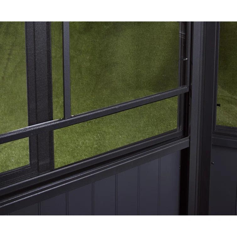 Sojag Sojag Charleston 10 ft. x 13 ft. Wall-Mounted Solarium
