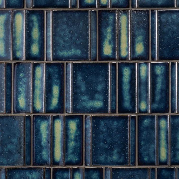 Ivy Hill Tile Metaru 5.82 In. X 5.82 In. 3D Metallic Look Matte Porcelain Wall Tile (7.82 Sq. Ft. / Case)