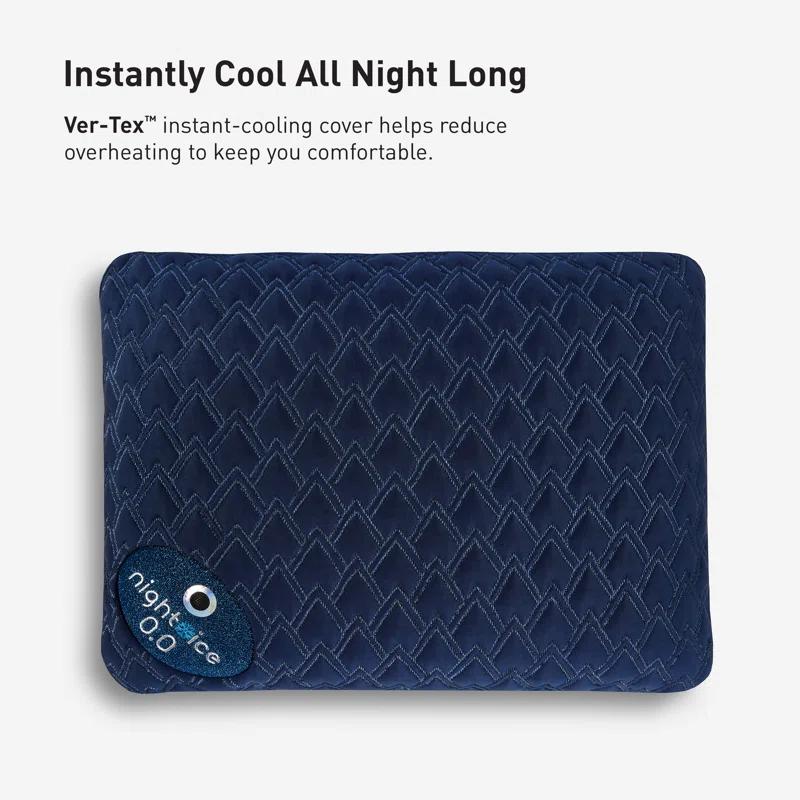 Bedgear Bedgear Night Ice Performance Pillow - Triple Cooling - Medium Soft for All Sleep Positions