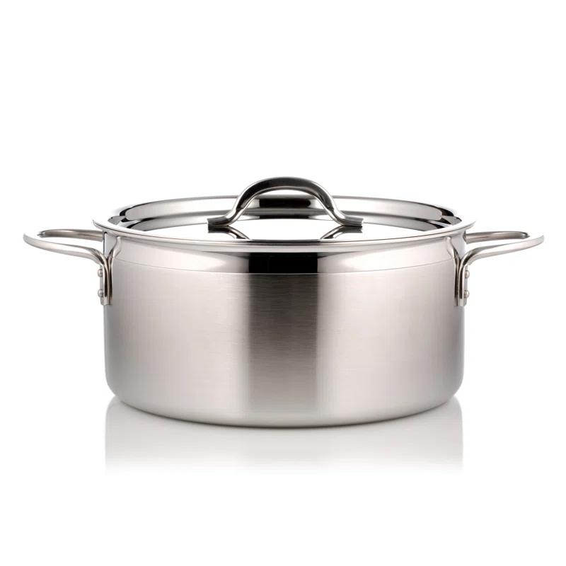 Bon Chef Bon Chef Classic Country French Non-Stick Stainless Steel Stock Pot