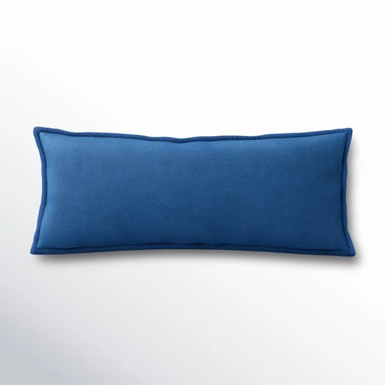 Montague Cotton Lumbar Throw Pillow