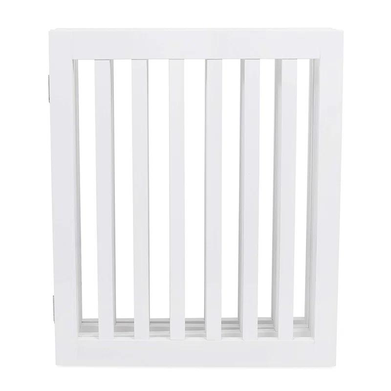 BirdRock Home Wood Free Standing Pet Gate