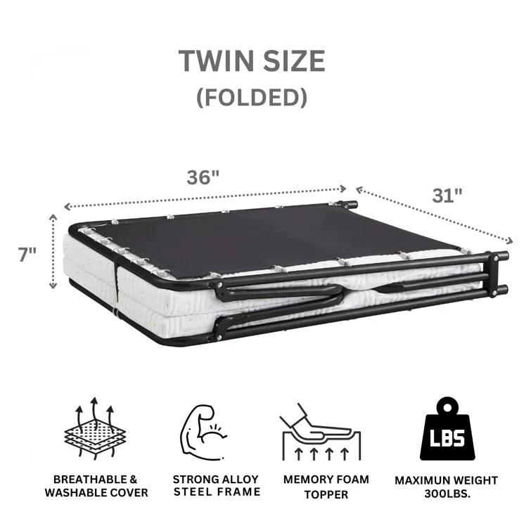 Nautica Metal Open-Frame Bed
