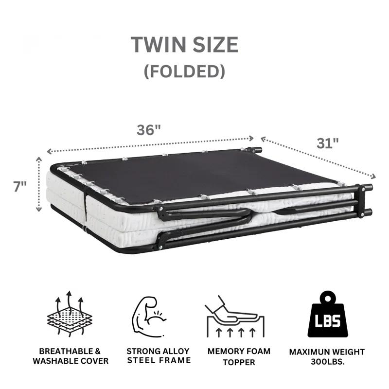Nautica Metal Open-Frame Bed