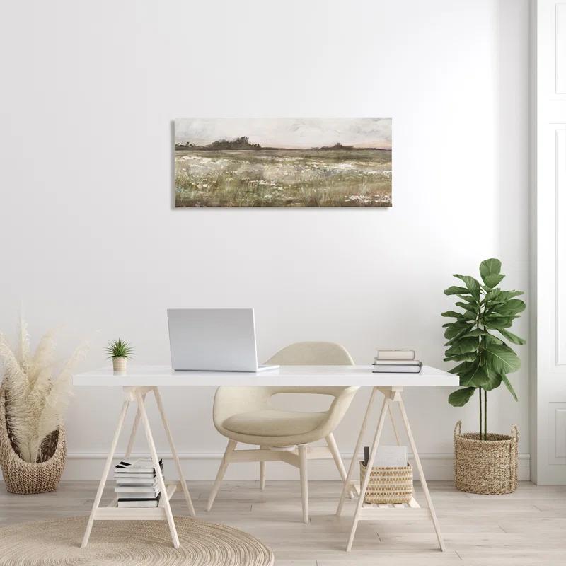 Stupell Industries " Rural Country Meadow " by Nina Blue Painting Print