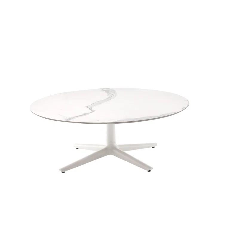 Kartell Multiplo Stone Top Coffee Table