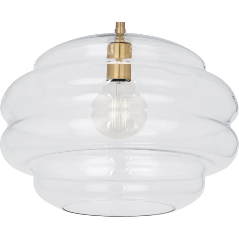 Robert Abbey Horizon 1 - Light Modern Brass Single Pendant