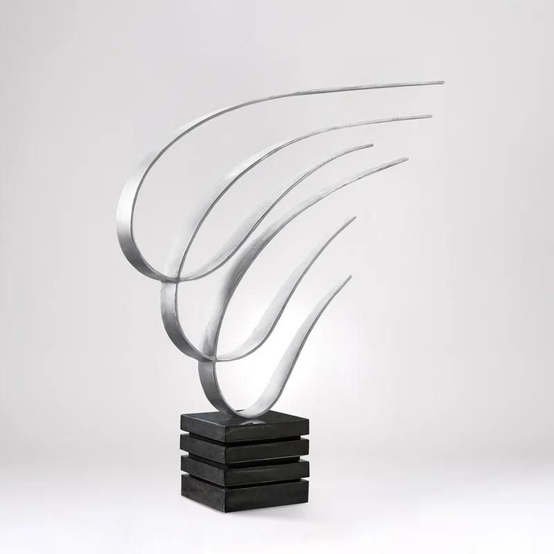 Global Views Swoosh Sculpture
