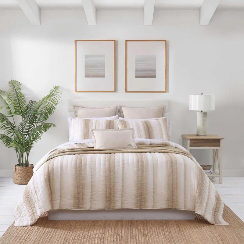 Tommy Bahama Home Tommy Bahama Santiago Cotton Reversible Quilt Set