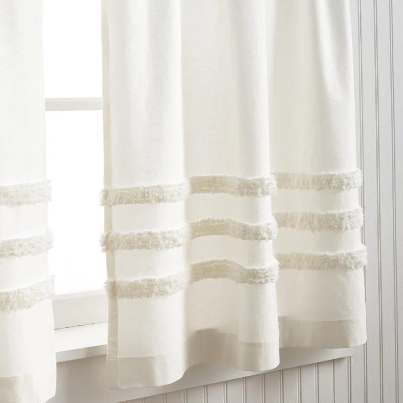 Martha Stewart Linen Tailored 60" Kitchen Curtain