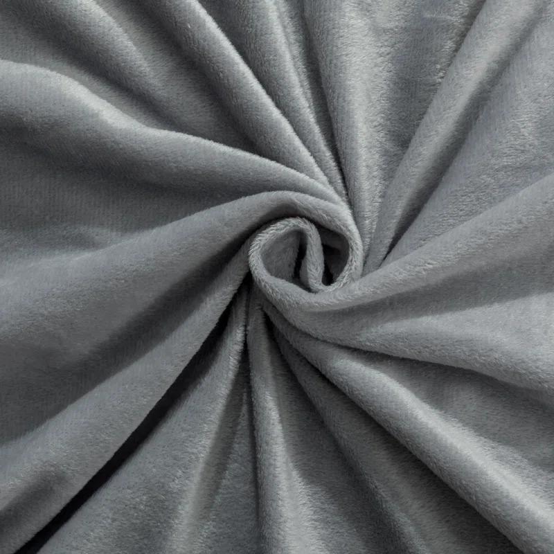 NTBAY Zippered Pillowcases, Luxury Velvet Flannel Pillow Cases, Super Soft - NTBAY (Set of 2)