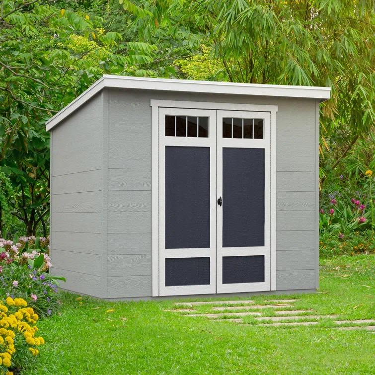 Handy Home Highland 8 ft. W x 6 ft. D Storage Shed