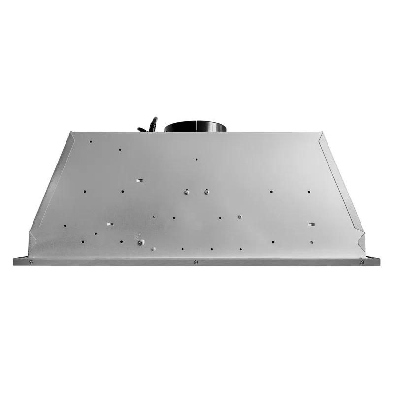Cosmo 30 in. Lumin Collection Ducted Insert Range Hood, Touch Controls, LED Lights, Permanent Filters, Stainless Steel