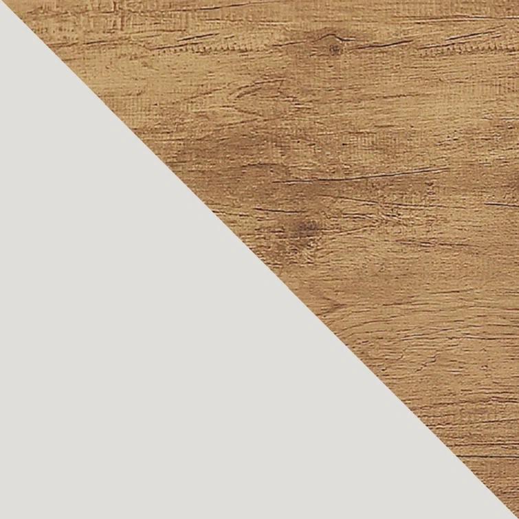 Zipcode Design™ Kass 2-Piece Bedroom Set with Dresser and Nightstand in Off White and Nature