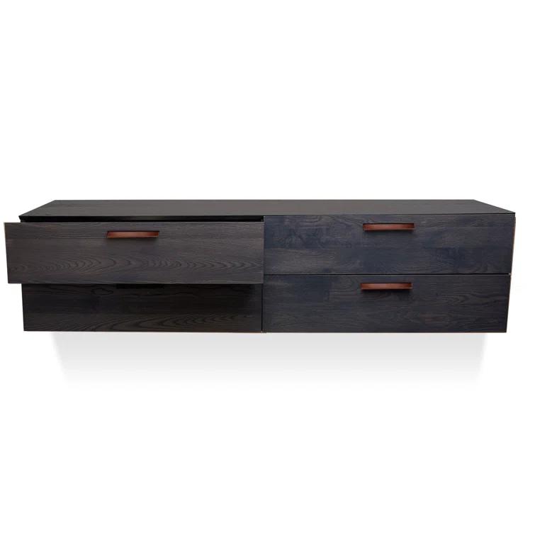 Blu Dot Shale Solid Wood 72'' W 4 - Drawer Dresser