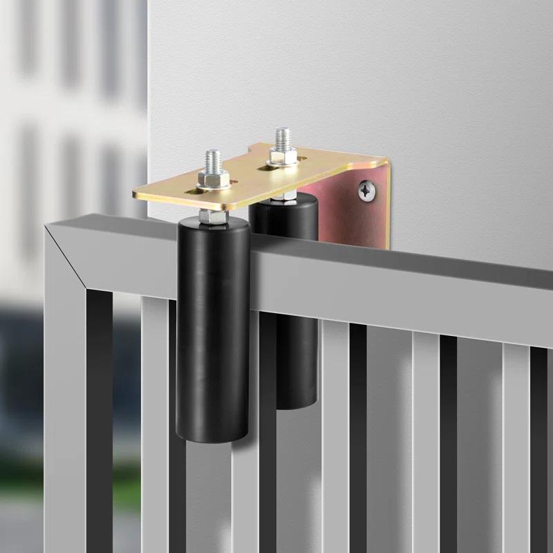 VEVOR Sliding Gate Kit 6” Rolling Hardware with L-Bracket Adjustable for Door