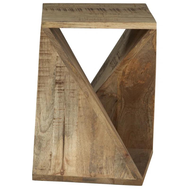 Millwood Pines Edu Solid Wood End Table