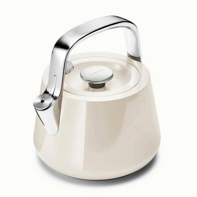 Caraway ® Cream Stovetop Whistling Tea Kettle