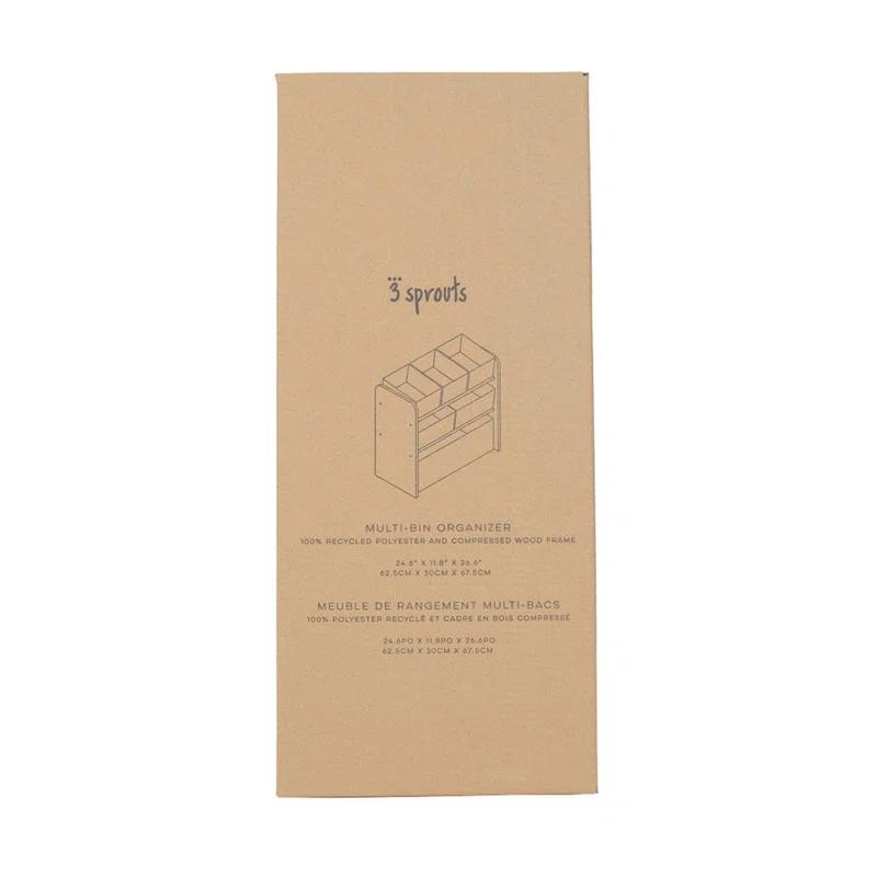 3 Sprouts - Toy Organizer Storage Unit with 6 Bins