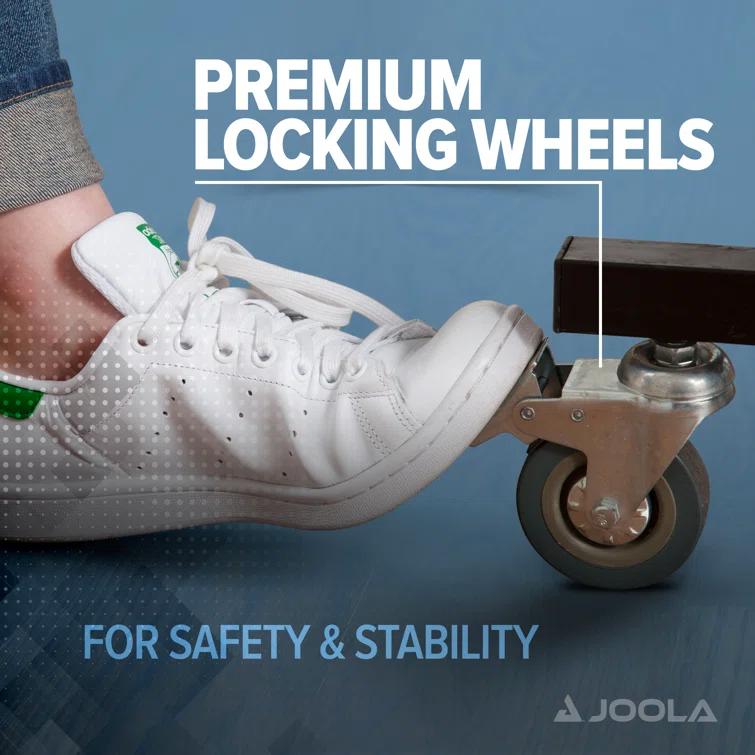 Joola USA Joola Inside, Indoor Table Tennis Table with Net and Post Set - 10 Minute Easy Assembly