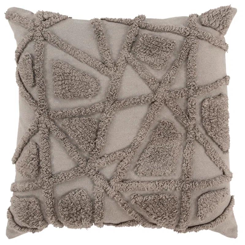 Rizzy Home No Decorative Addition Cotton Blend Throw Pillow