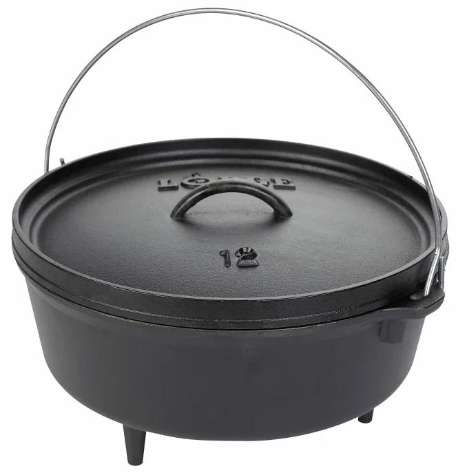 Lodge Lodge Cast Iron Camp Dutch Oven