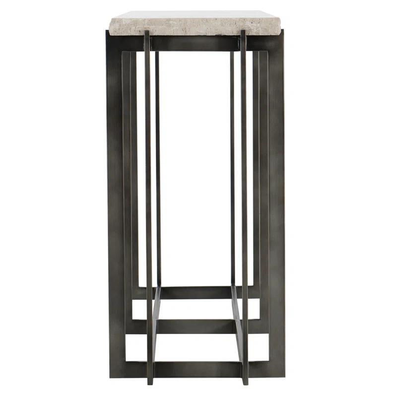 Hathaway 57.13'' Stone Console Table