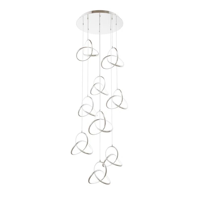 dweLED Vornado Round 9 - LED Light Pendant