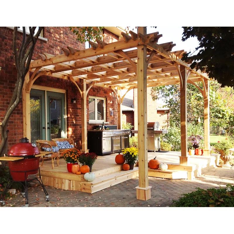 Outdoor Living Today Breeze Solid Wood Pergola